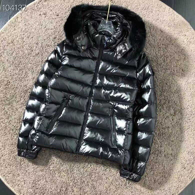 Moncler Black Down Badyfur Jacket - PerfectKickZ
