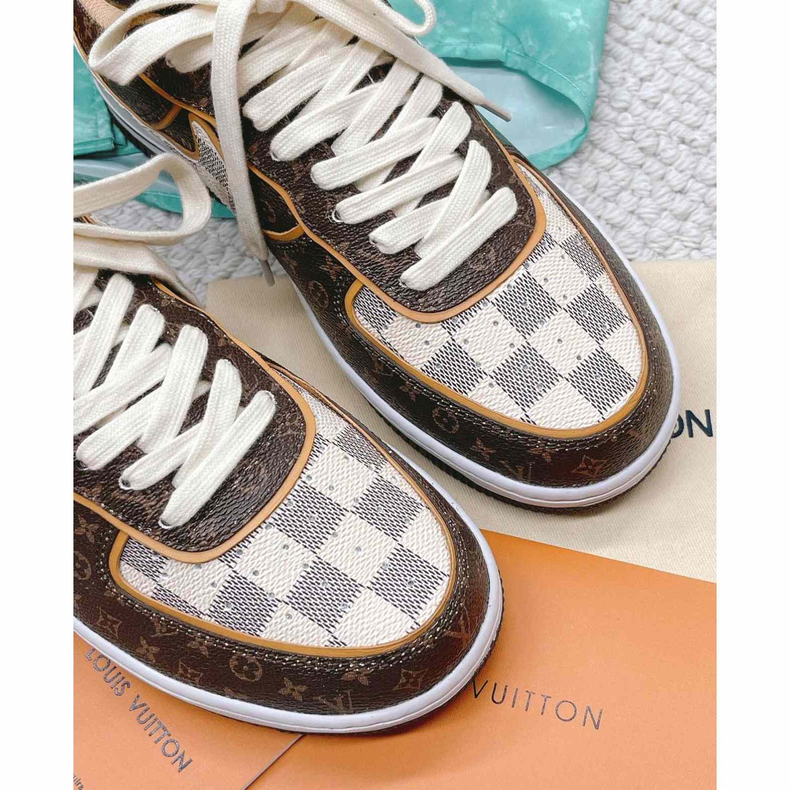 Louis Vuitton X Nike Air Force 1 Sneaker - PerfectKickZ