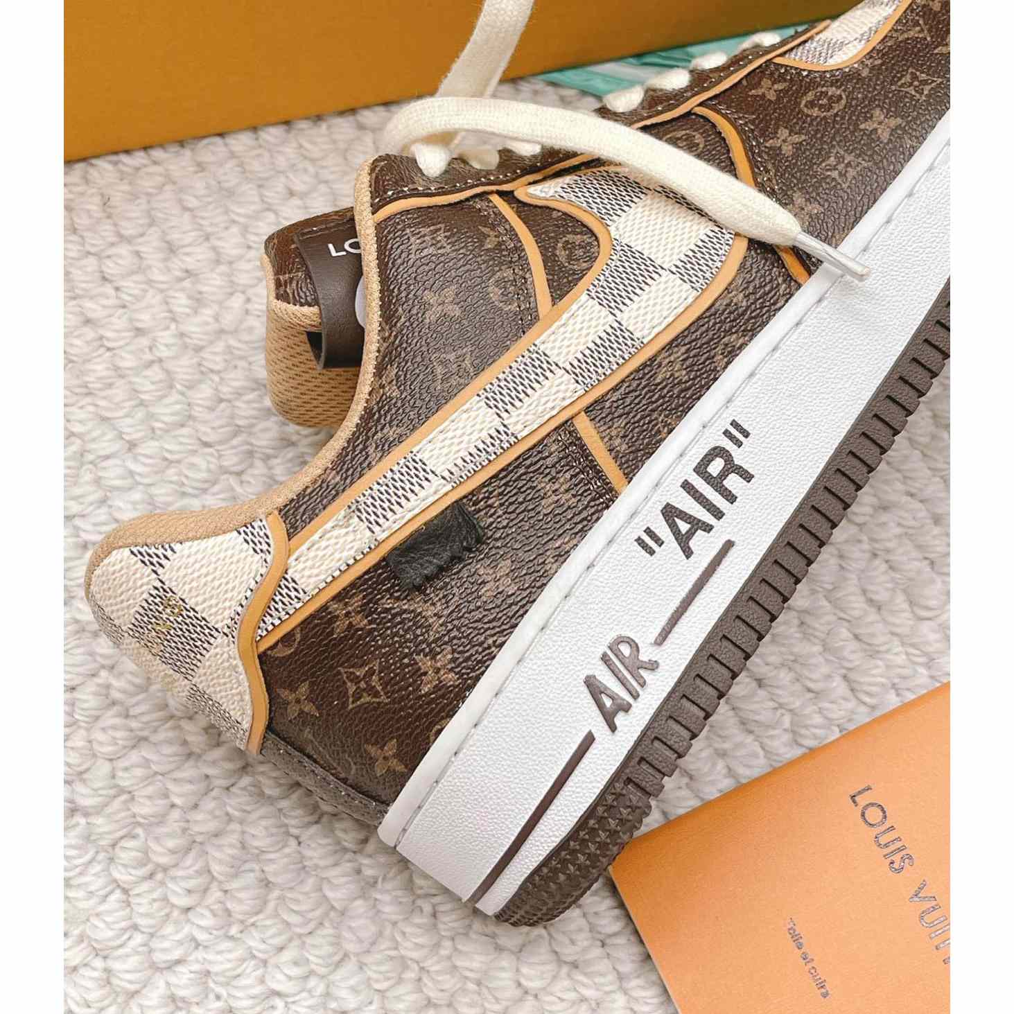 Louis Vuitton X Nike Air Force 1 Sneaker - PerfectKickZ