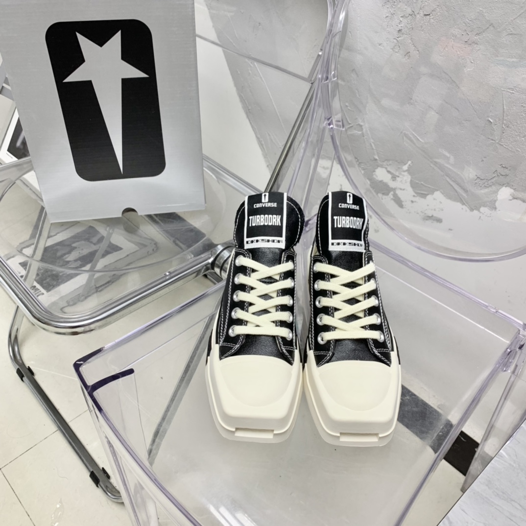 Rick Owens x Converse x  Drkshdw Turbodrk Sneakers - PerfectKickZ