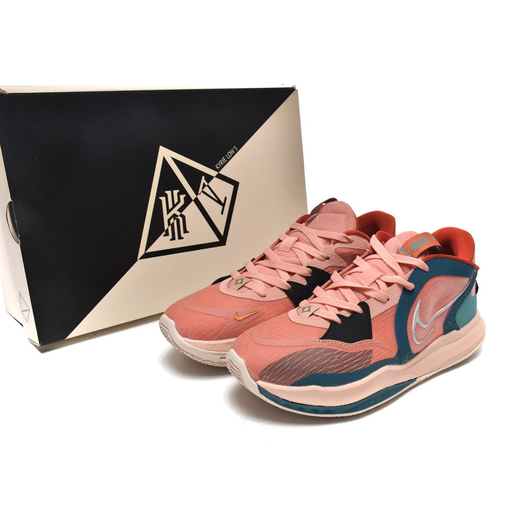 Nike Kyrie Low 5 Light Madder Root Bright Spruce Sneaker      DJ6012-800 - PerfectKickZ