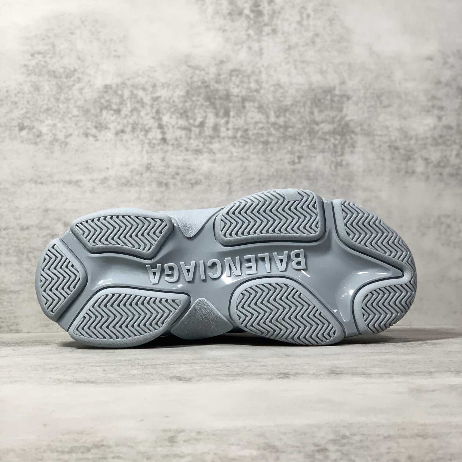 Balenciaga Triple S Sneaker In Light Blue Double Foam And Mesh - PerfectKickZ
