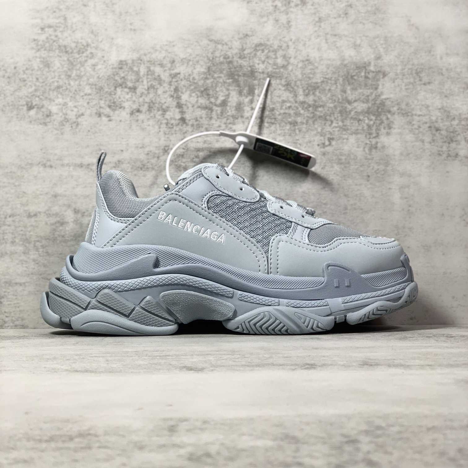 Balenciaga Triple S Sneaker In Light Blue Double Foam And Mesh - PerfectKickZ