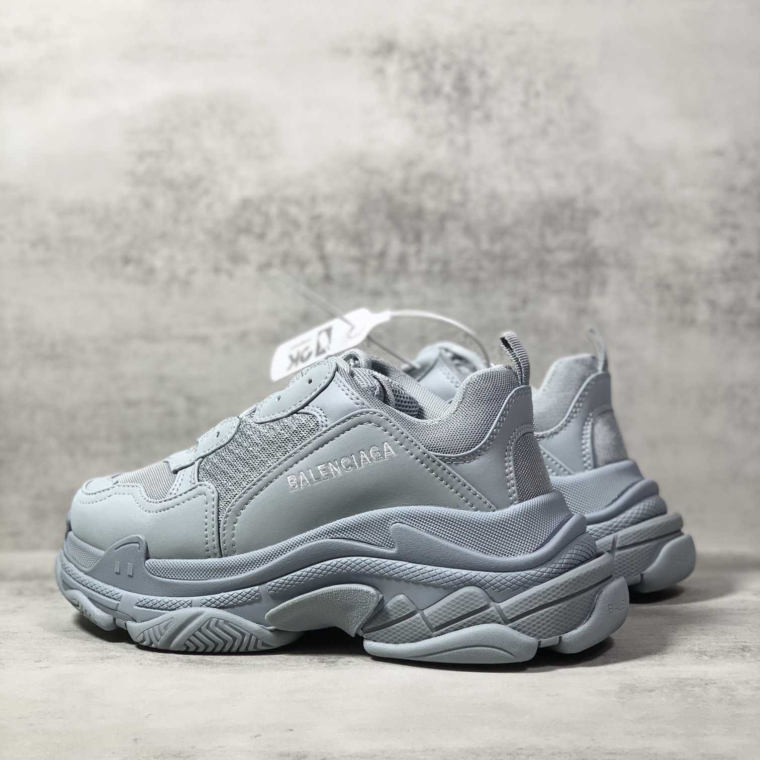 Balenciaga Triple S Sneaker In Light Blue Double Foam And Mesh - PerfectKickZ