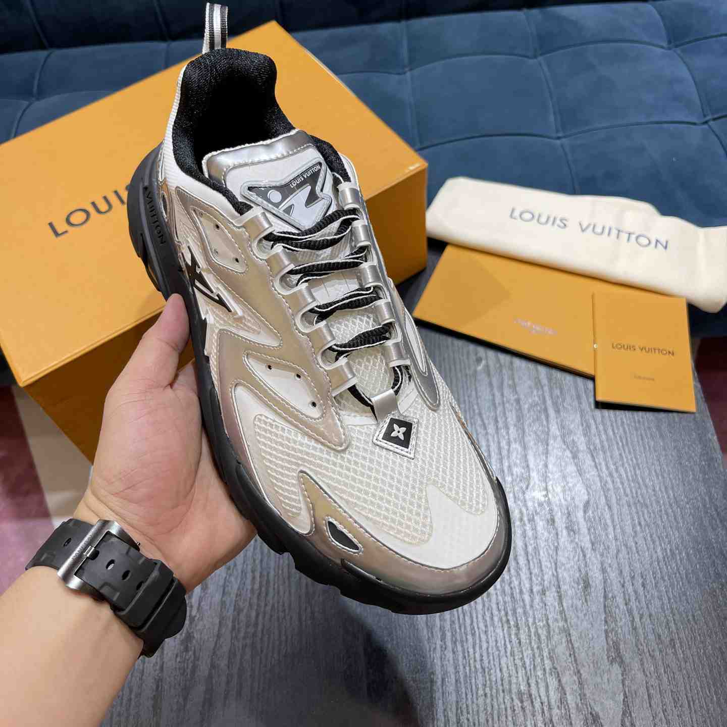 Louis Vuitton Runner Tatic Sneaker(Upon UK Size)     - 