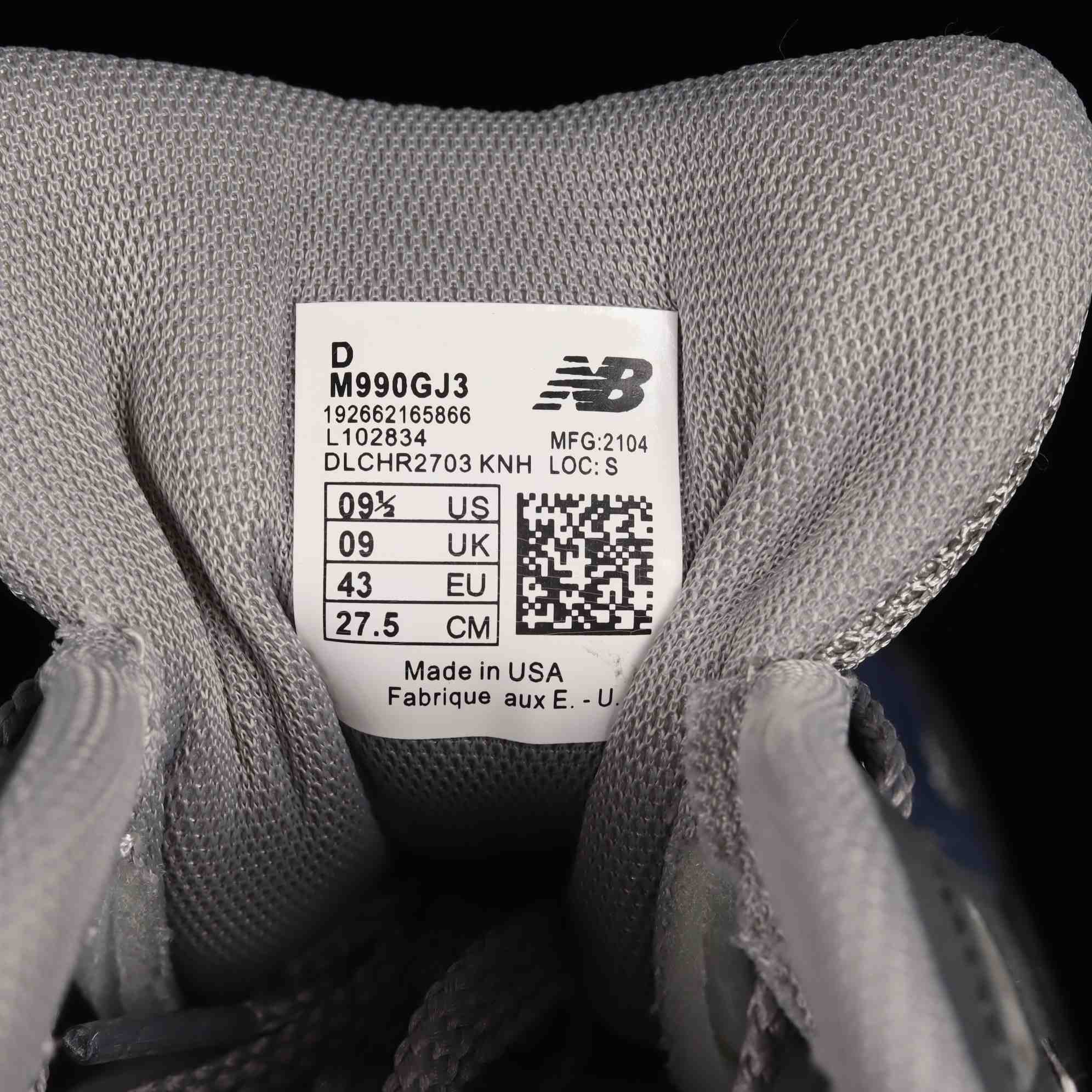 New Balance NB990 Sneakers           M990GJ3 - PerfectKickZ