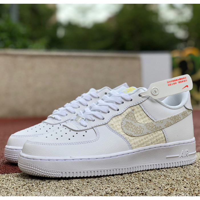 Wmns Air Force 1 '07 ESS"Cross Stitch Grey" Sneaker     DO9458-100 - PerfectKickZ