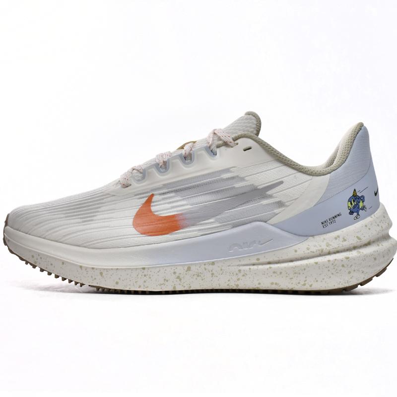Nike Air Winflo 9 Black Coconut Milk Sneaker     DX6040-071 - PerfectKickZ