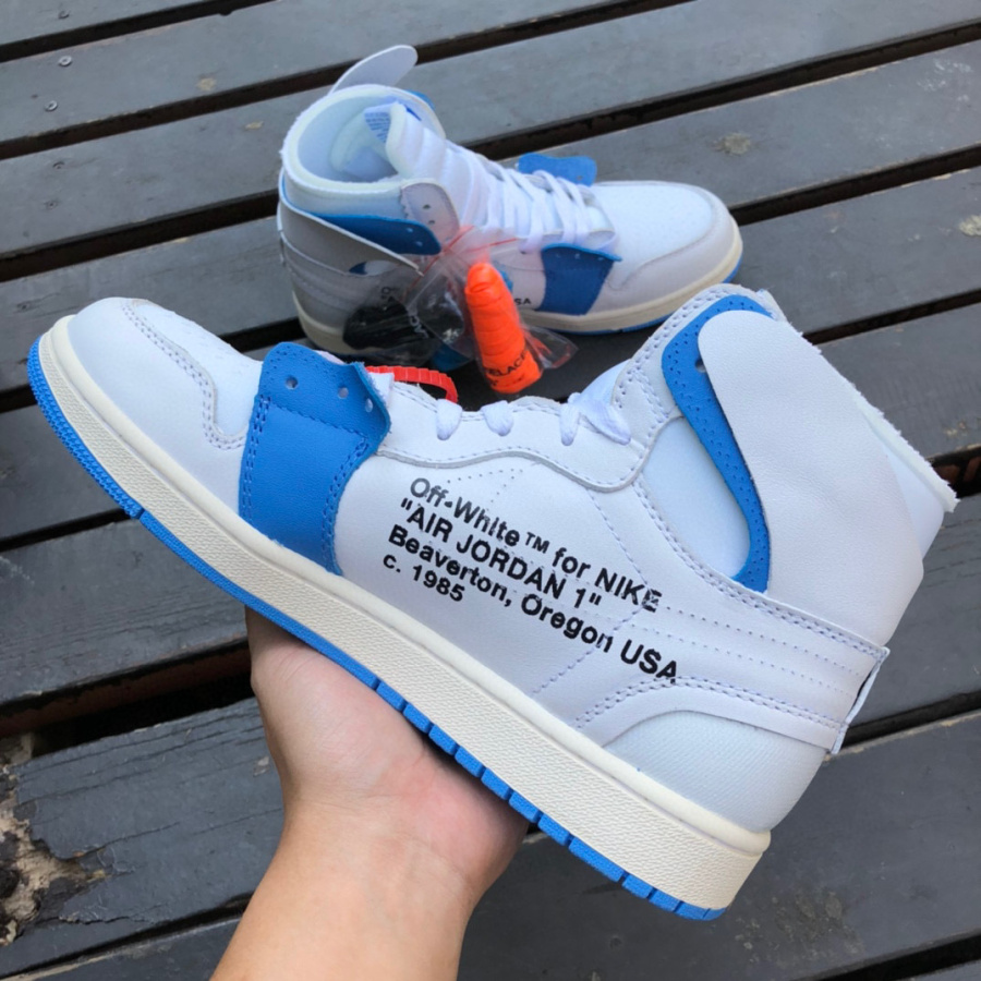 Off-White x Air Jordan 1 OW High Sneaker   50818-168 - PerfectKickZ