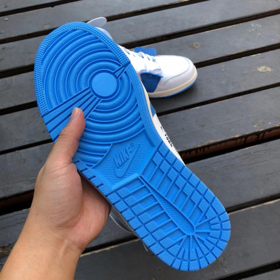 Off-White x Air Jordan 1 OW High Sneaker   50818-168 - PerfectKickZ