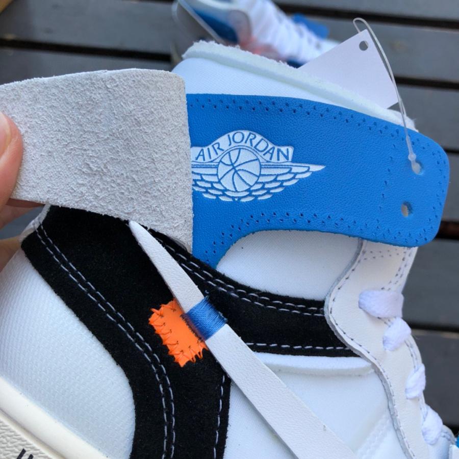 Off-White x Air Jordan 1 OW High Sneaker   50818-168 - PerfectKickZ