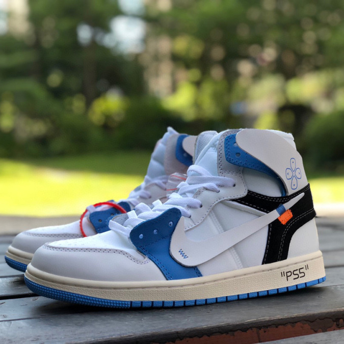 Off-White x Air Jordan 1 OW High Sneaker   50818-168 - PerfectKickZ