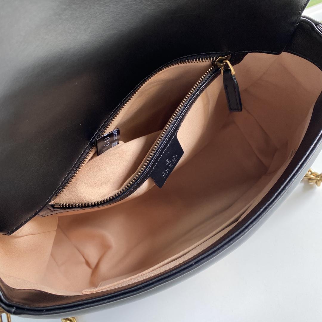Gucci GG Marmont Small Top Handle Bag(27-19-10.5cm) - PerfectKickZ