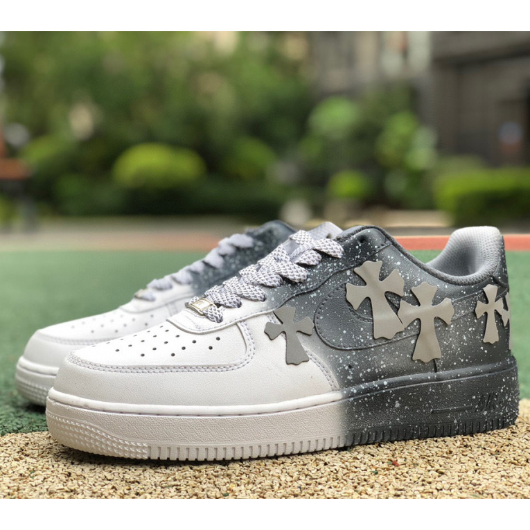 Chrome Hearts x Nike Air Force 1'07 Low Sneaker      - PerfectKickZ