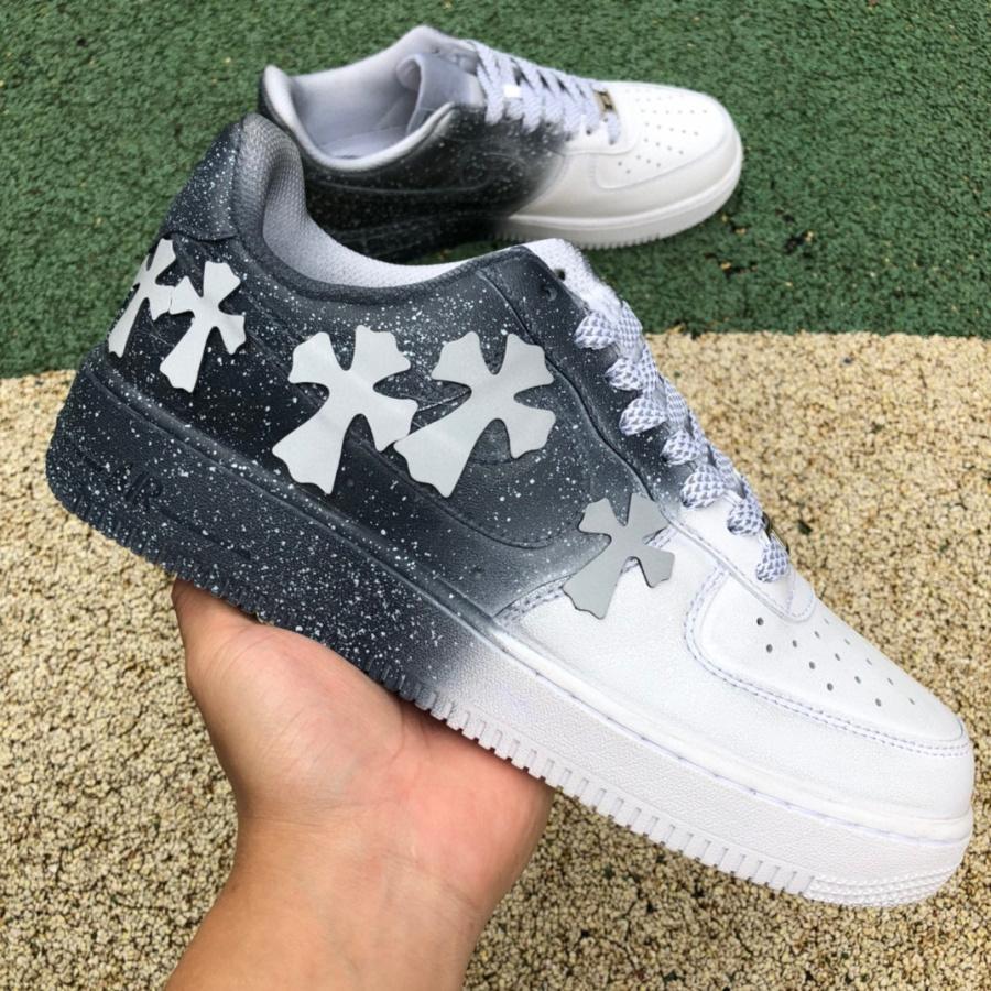 Chrome Hearts x Nike Air Force 1'07 Low Sneaker      - PerfectKickZ