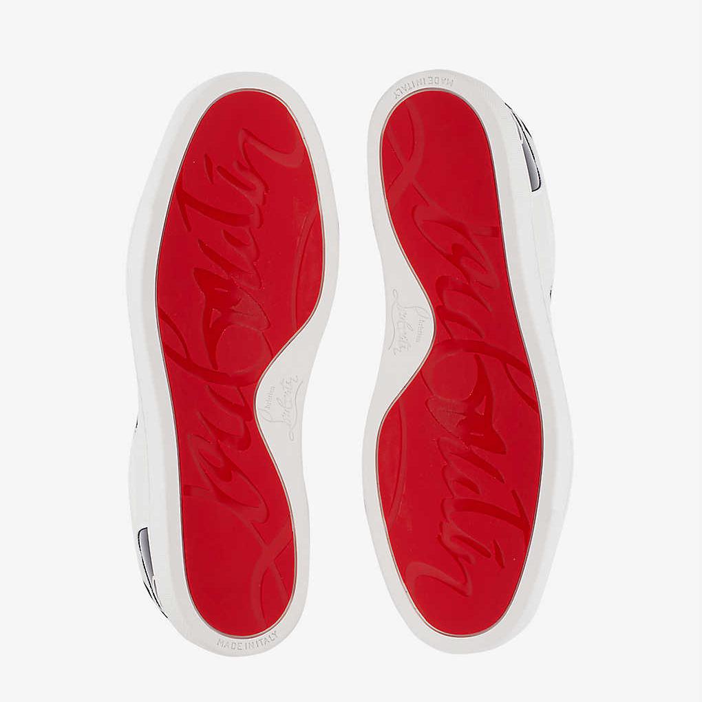 Christian Louboutin Fun Vieira Leather Trainers - PerfectKickZ