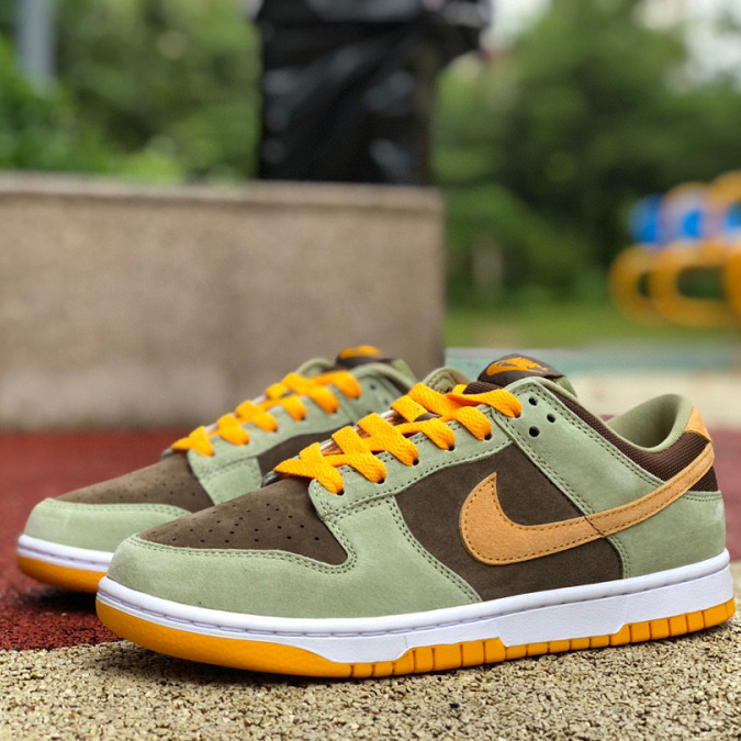 Nike Dunk Low“Dusty Olive ”Sneaker  DH5360-300 - PerfectKickZ