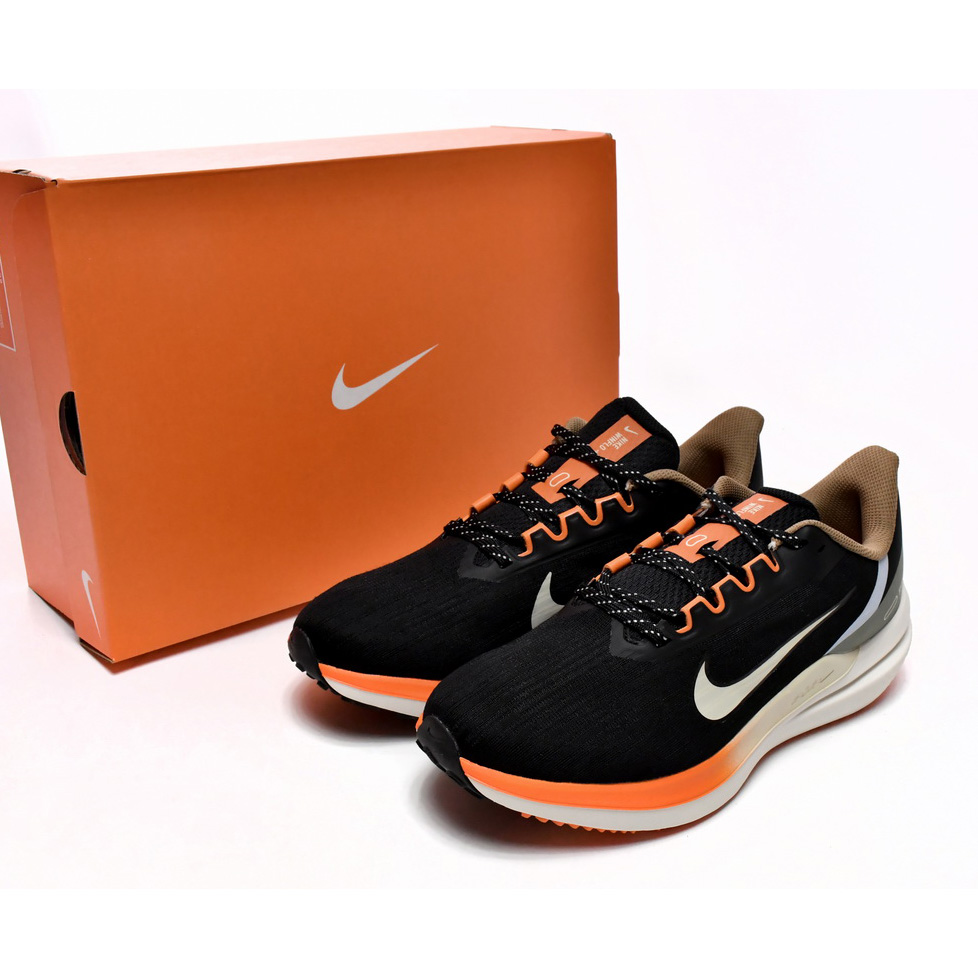 Nike Air Winflo 9 Black Coconut Milk Sneaker     DX6040-071 - PerfectKickZ