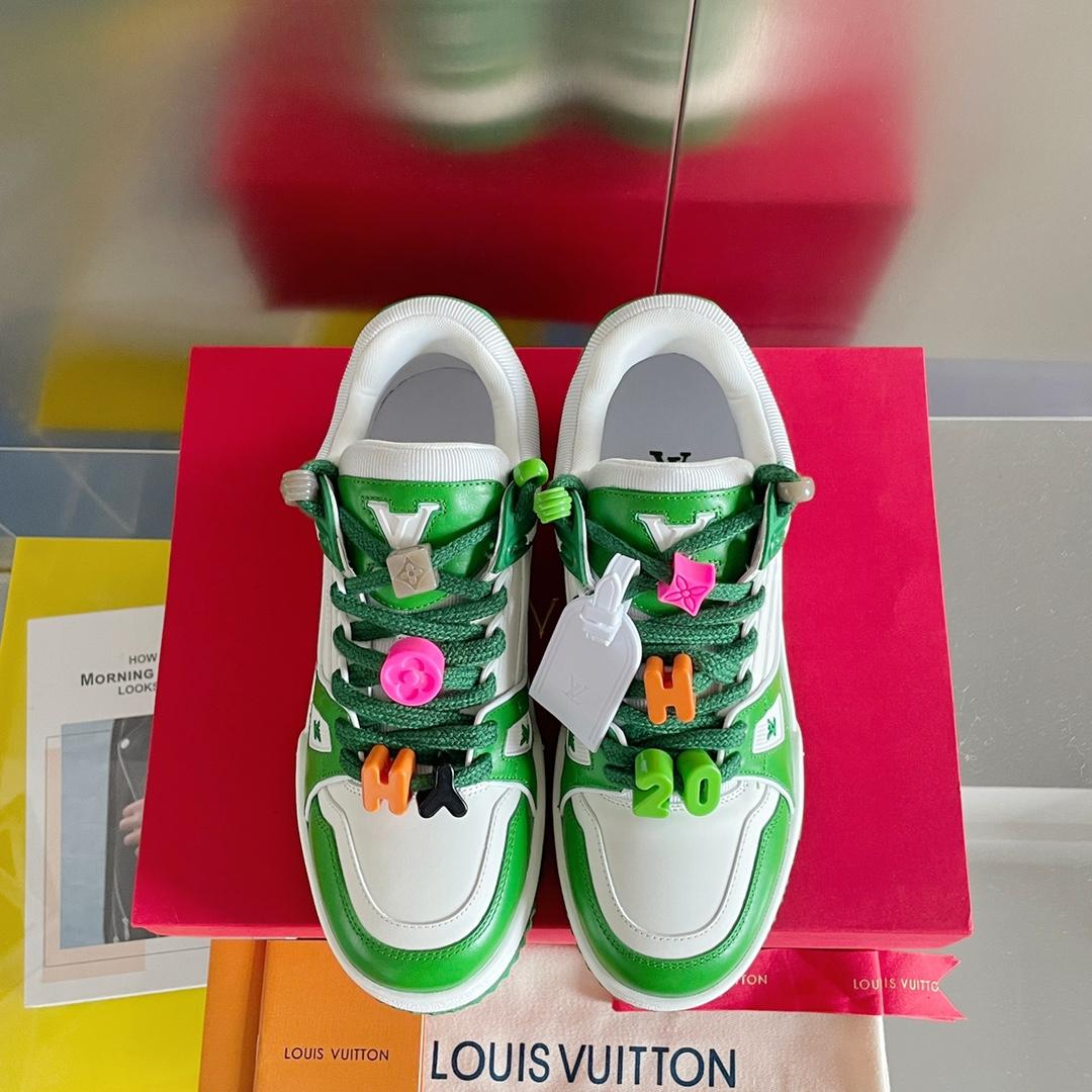Louis Vuitton LV Trainer Sneaker     - PerfectKickZ