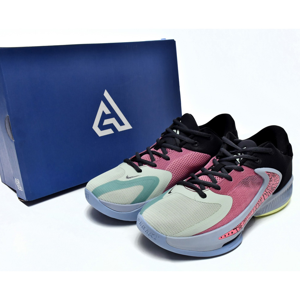 Nike Zoom Freak 4 Grey Red Sneaker      DJ6149-601  - PerfectKickZ