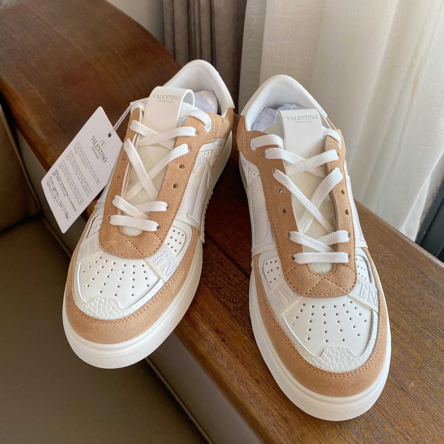 Valenti Low-Top Calfskin Vl7n Sneaker With Bands - PerfectKickZ
