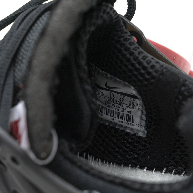 Off-White x Nike Air Presto Black Sneaker      AA3830-002  - PerfectKickZ