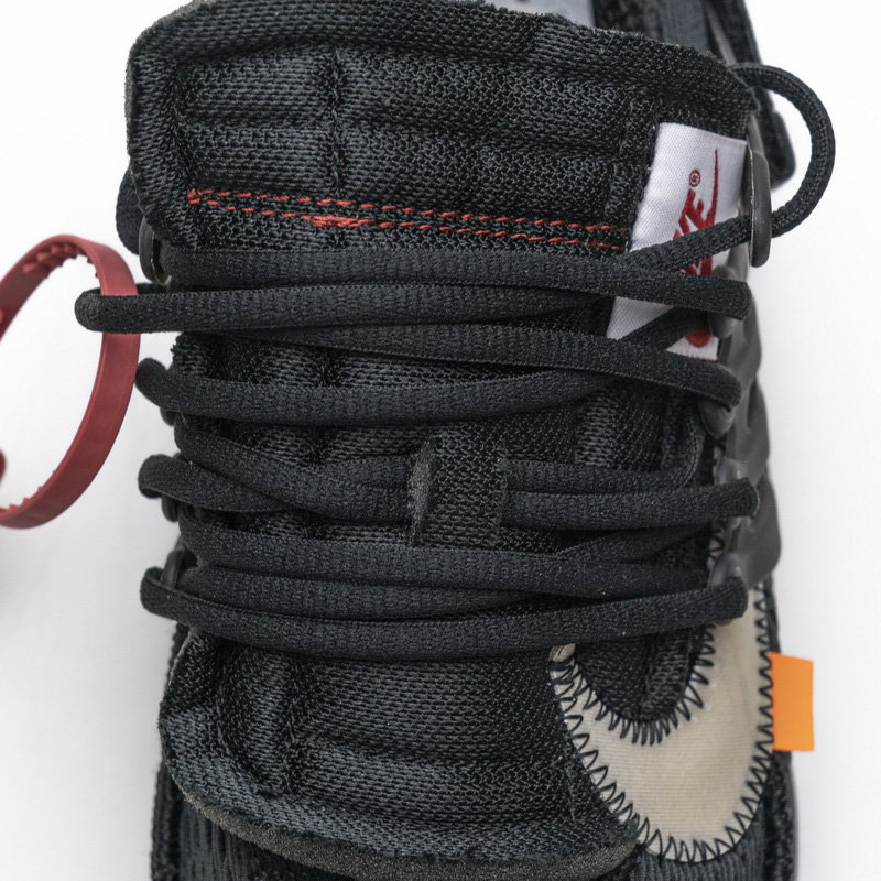 Off-White x Nike Air Presto Black Sneaker      AA3830-002  - 