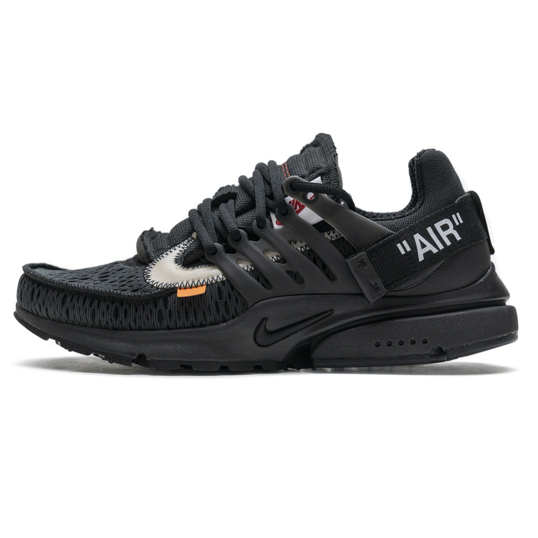 Off-White x Nike Air Presto Black Sneaker      AA3830-002  - 