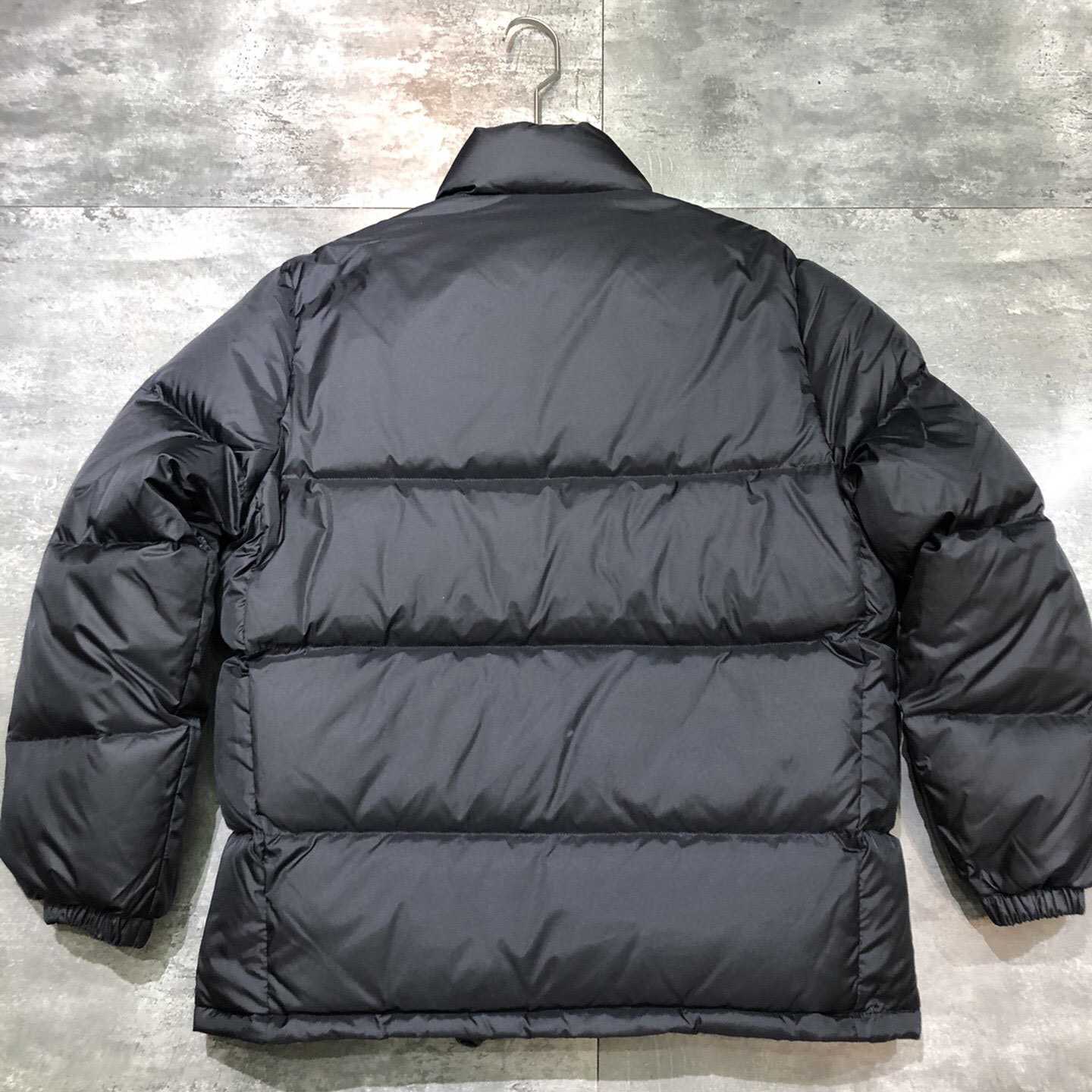 Gucci Padded Nylon Bomber Jacket With Web - PerfectKickZ