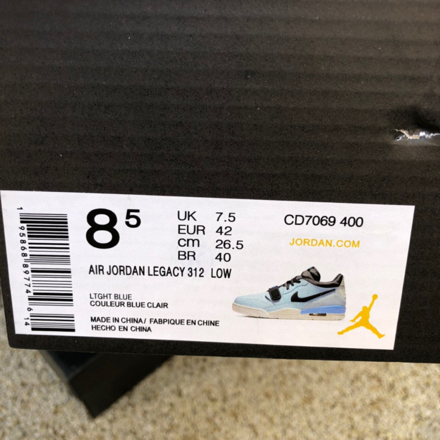 Air Jordan AJ312 Low Sneaker      CD7069-400 - PerfectKickZ