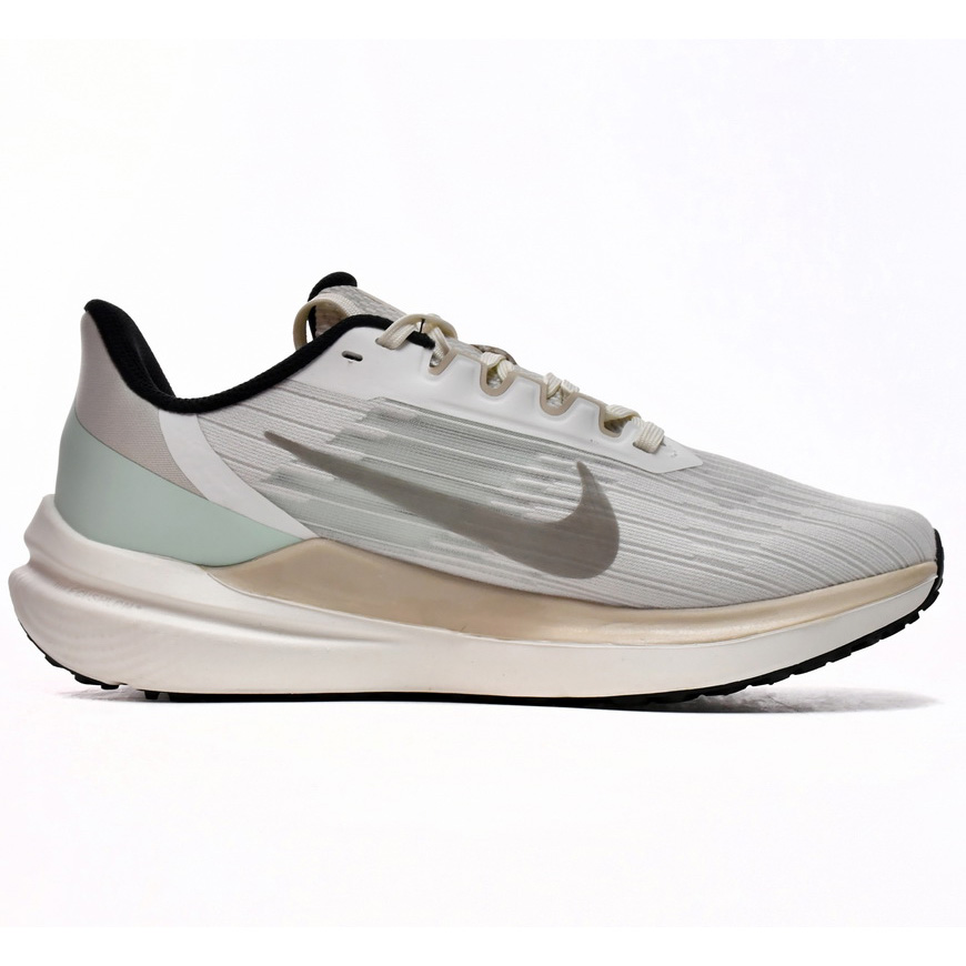 Nike Air Winflo 9 Light Grey Beige Light Green Sneaker      DV9121-011 - PerfectKickZ