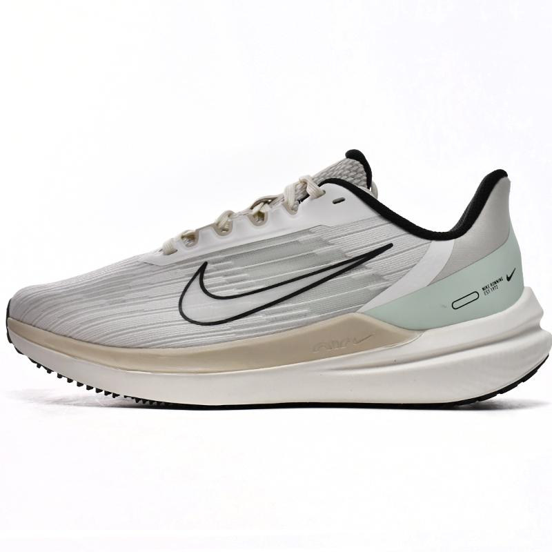 Nike Air Winflo 9 Light Grey Beige Light Green Sneaker      DV9121-011 - PerfectKickZ