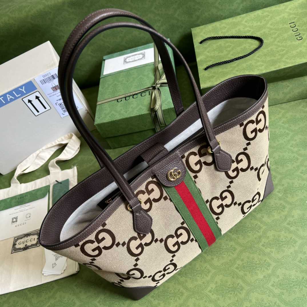 Gucci Ophidia Jumbo GG Medium Tote(32-28-14cm) - 