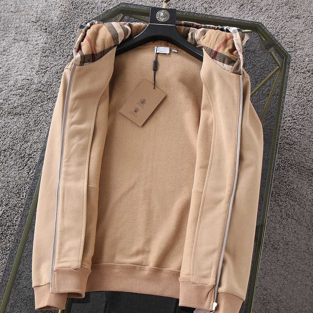 Burberry Check Hood Cotton Hooded Top - PerfectKickZ