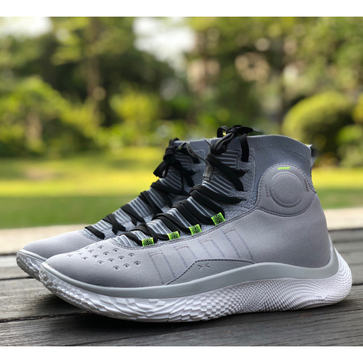 Under Armour Curry 4 Flotro"Grey/Black" Sneaker     3024861-102 - PerfectKickZ