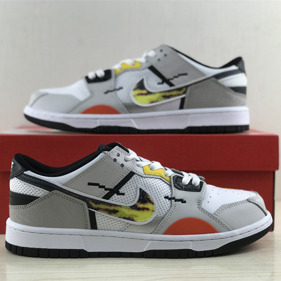 Nike Dunk Low Scrap Sneaker      DX6058-101 - PerfectKickZ