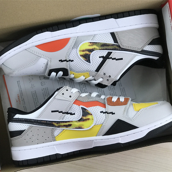 Nike Dunk Low Scrap Sneaker      DX6058-101 - PerfectKickZ