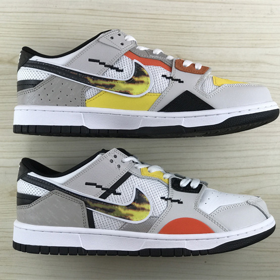 Nike Dunk Low Scrap Sneaker      DX6058-101 - PerfectKickZ