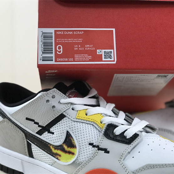 Nike Dunk Low Scrap Sneaker      DX6058-101 - PerfectKickZ