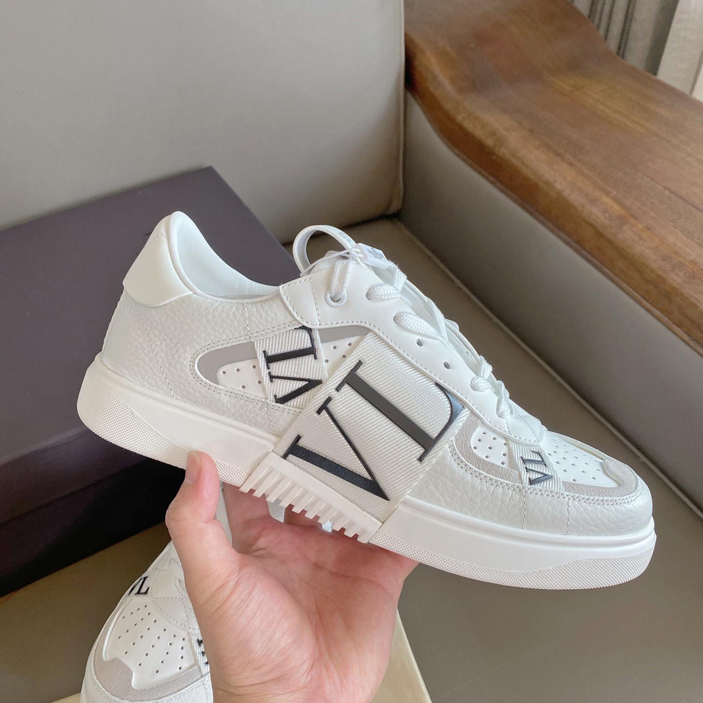Valenti Low-Top Calfskin Vl7n Sneaker With Bands - PerfectKickZ