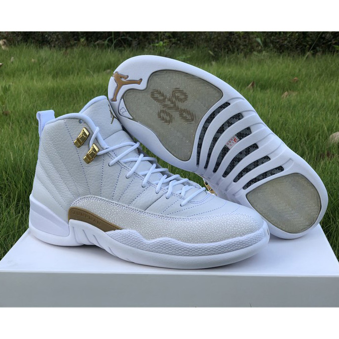 Air Jordan 12 OVO “White” Sneaker   - PerfectKickZ