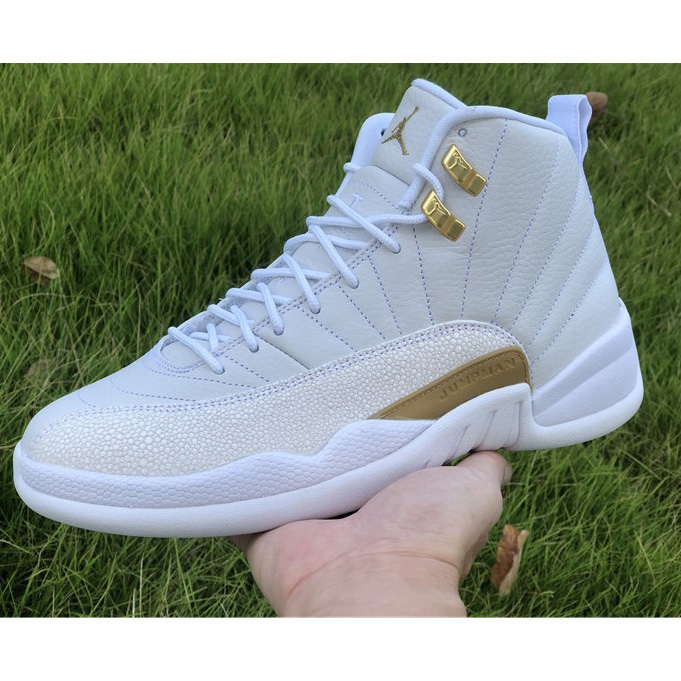 Air Jordan 12 OVO “White” Sneaker   - PerfectKickZ