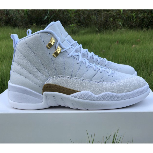 Air Jordan 12 OVO “White” Sneaker   - PerfectKickZ