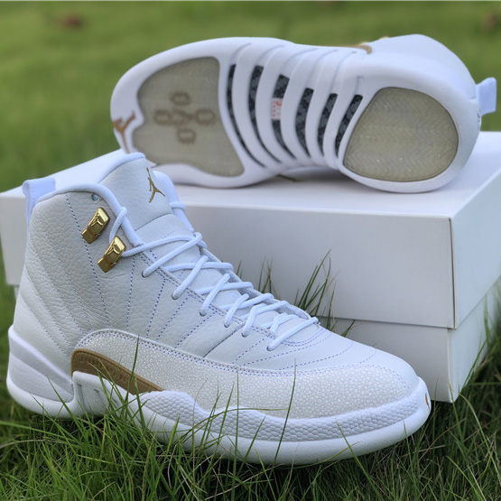 Air Jordan 12 OVO “White” Sneaker   - PerfectKickZ