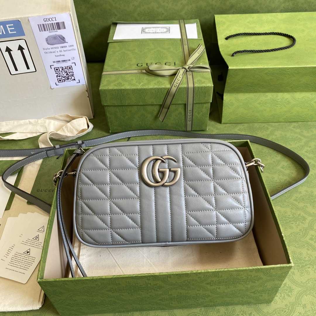 Gucci GG Marmont Small Shoulder Bag(24-12-7cm) - PerfectKickZ