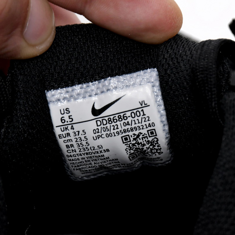 Nike Air Winflo 9 Black Dark Smoke Grey Sneaker   DD8686-001 - PerfectKickZ