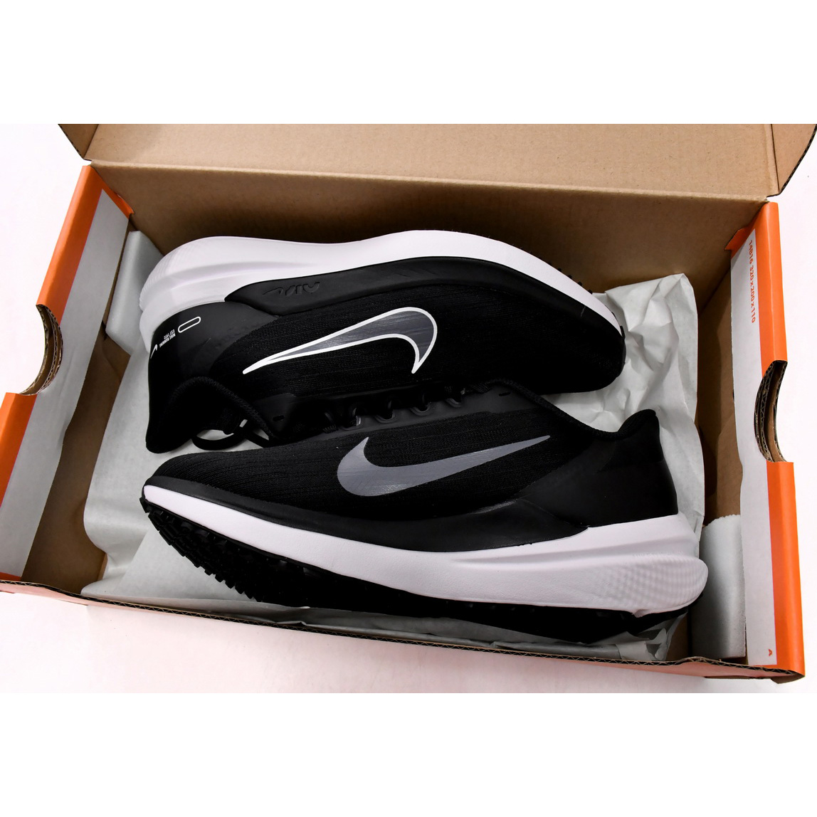 Nike Air Winflo 9 Black Dark Smoke Grey Sneaker   DD8686-001 - PerfectKickZ