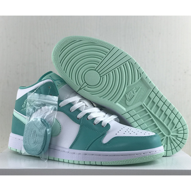 Air Jordan 1 Mid “Marine Green” Sneaker     DV2229-300 - PerfectKickZ