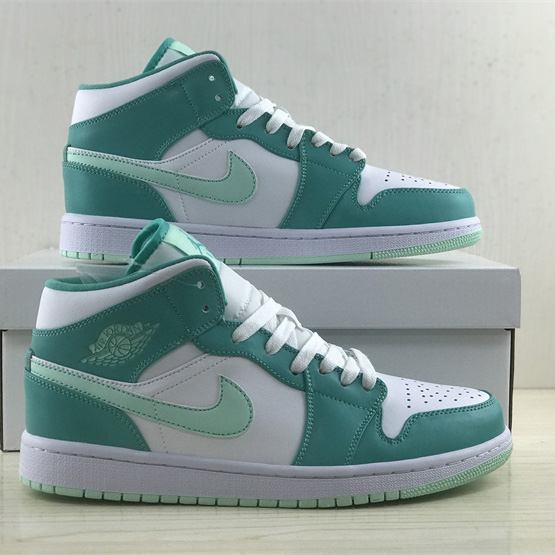 Air Jordan 1 Mid “Marine Green” Sneaker     DV2229-300 - PerfectKickZ