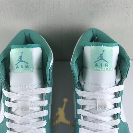 Air Jordan 1 Mid “Marine Green” Sneaker     DV2229-300 - PerfectKickZ